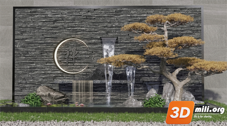 Rockery Skp Files